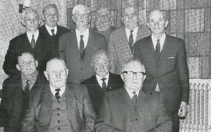 Vereinsgründer Germania Vossenack 1969